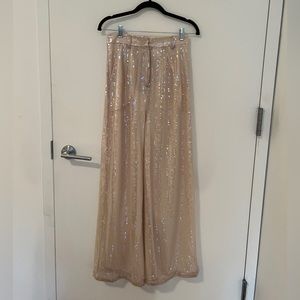 Nonchalant the Label Blush Sequin Pants